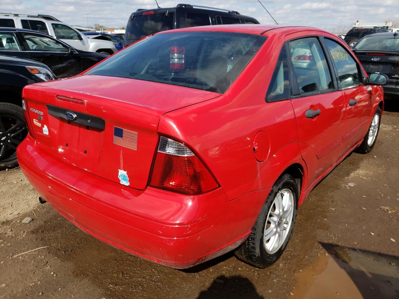Photo 4 from auction – 2007 FORD FOCUS ZX4 with VIN 1FAFP34N37W122197
