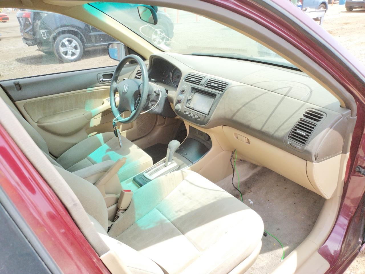 Photo 5 from auction – 2003 HONDA CIVIC LX with VIN 2HGES16523H615742