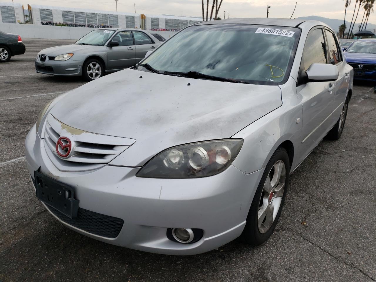 Photo 2 from auction – 2004 MAZDA 3 HATCHBAC with VIN JM1BK143X41137766