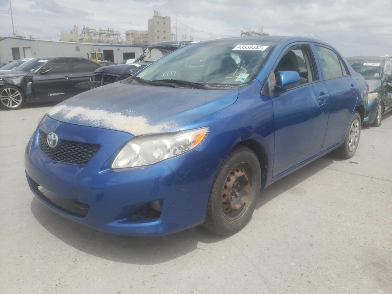 Photo 2 from auction – 2009 TOYOTA COROLLA BA with VIN JTDBL40E39J021452