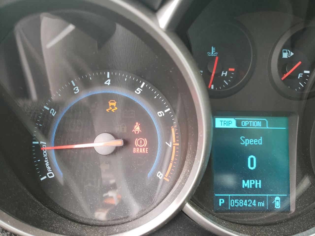 Photo 8 from auction – 2014 CHEVROLET CRUZE LT with VIN 1G1PC5SB2E7355244