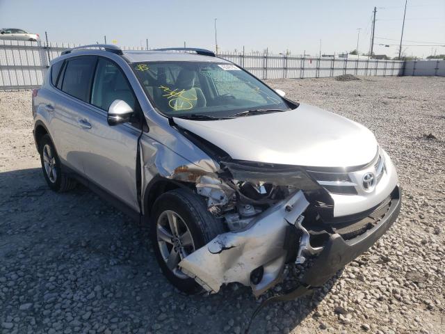 TOYOTA RAV4 XLE 2015 with VIN 2T3RFREV2FW332623 - Photo from auction