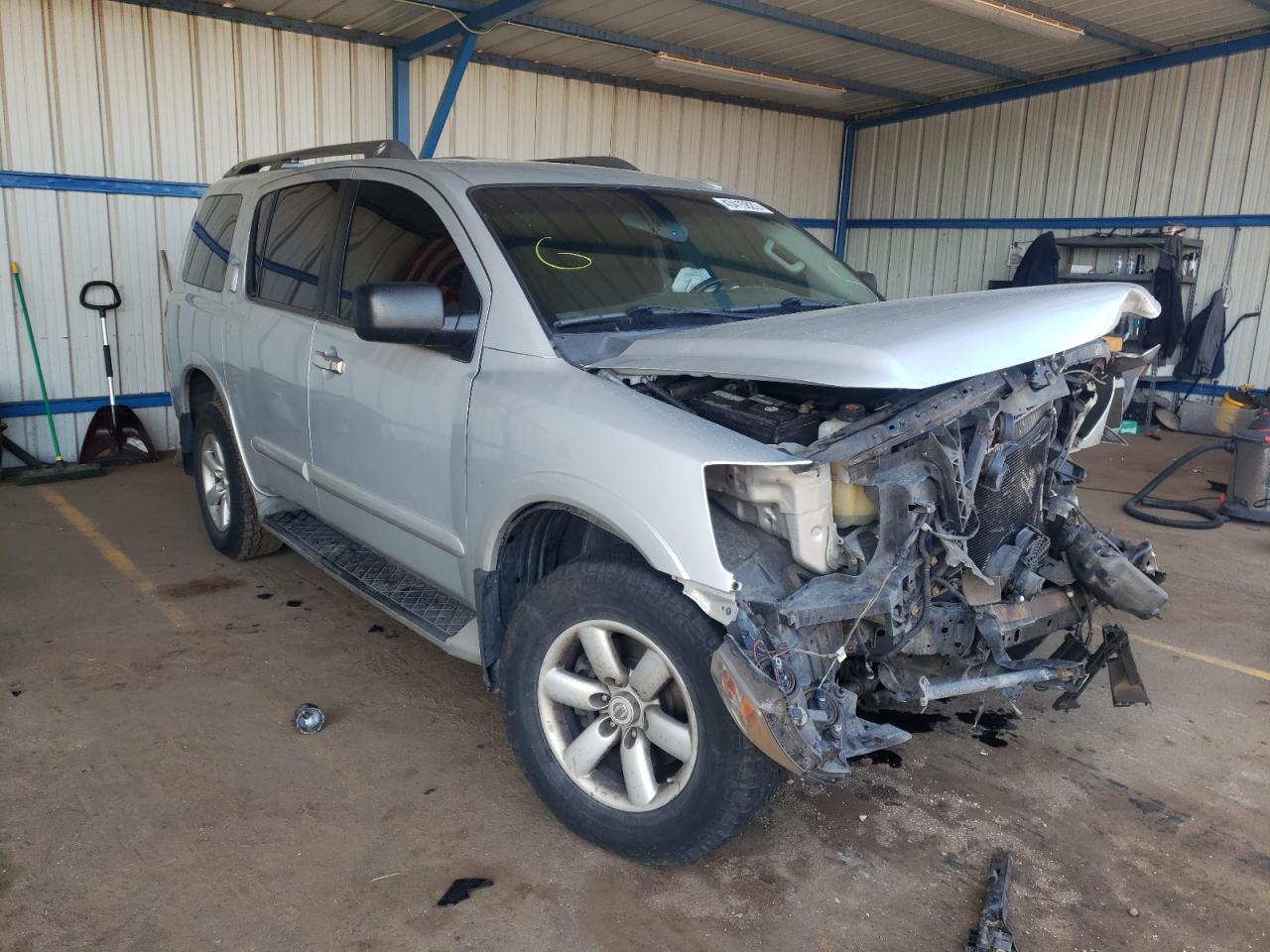 NISSAN ARMADA SV 2015 with VIN 5N1AA0NC2FN606802 - Photo from auction