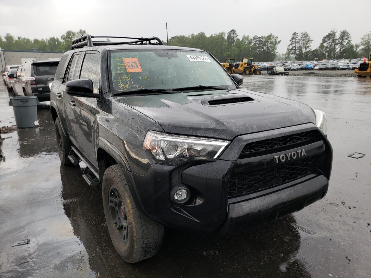 Photo 1 from auction – 2019 TOYOTA 4RUNNER SR with VIN JTEBU5JR5K5726221