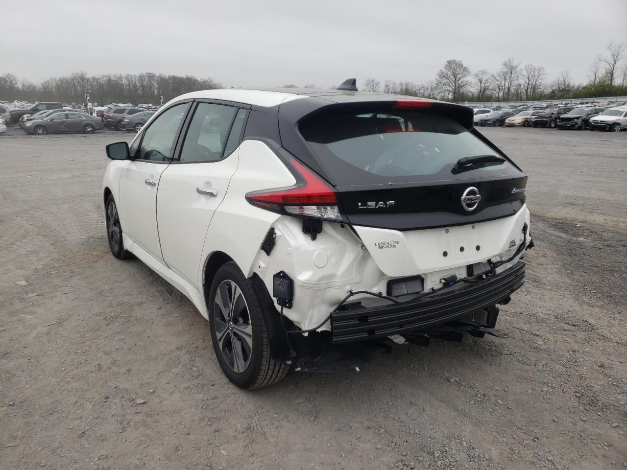 Photo 3 from auction – 2021 NISSAN LEAF SL PL with VIN 1N4BZ1DV7MC556164