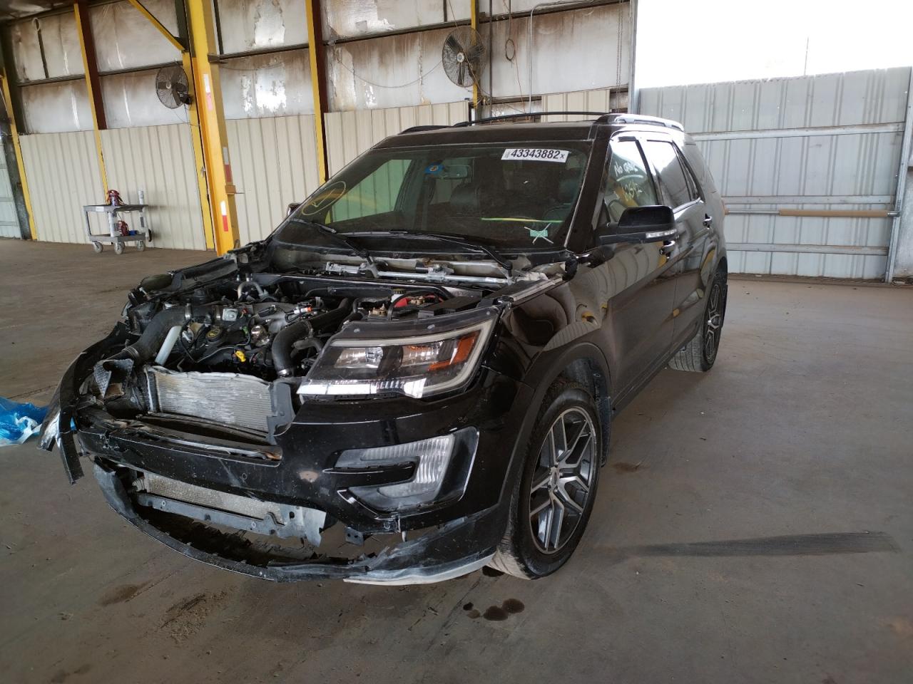 Photo 2 from auction – 2017 FORD EXPLORER S with VIN 1FM5K8GT3HGD72106