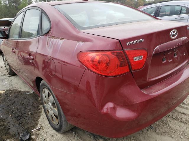Photo 9 from auction – 2007 HYUNDAI ELANTRA with VIN KMHDU46D37U211487