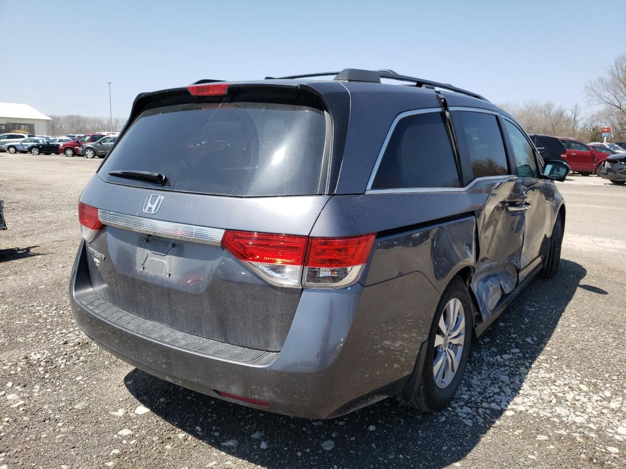 Photo 4 from auction – 2014 HONDA ODYSSEY EX with VIN 5FNRL5H64EB083901