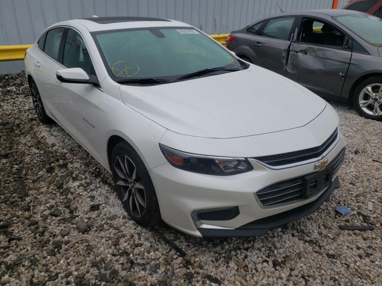 CHEVROLET MALIBU LT 2018 with VIN 1G1ZD5ST2JF215869 - Photo from auction
