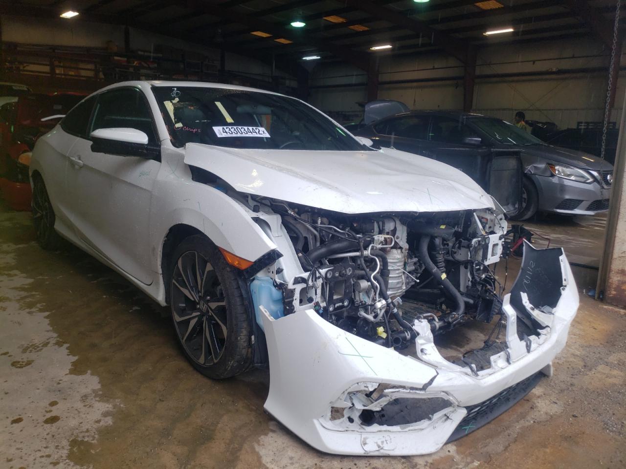 HONDA CIVIC SI 2019 with VIN 2HGFC3A57KH751223 - Photo from auction