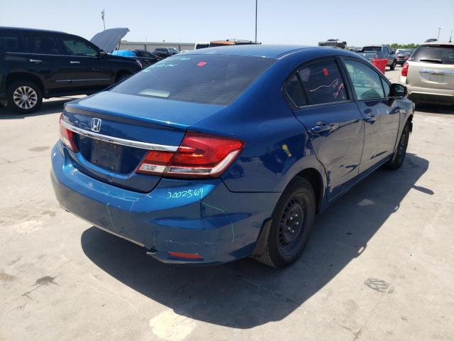 Photo 4 from auction – 2013 HONDA CIVIC LX with VIN 2HGFB2F5XDH571727