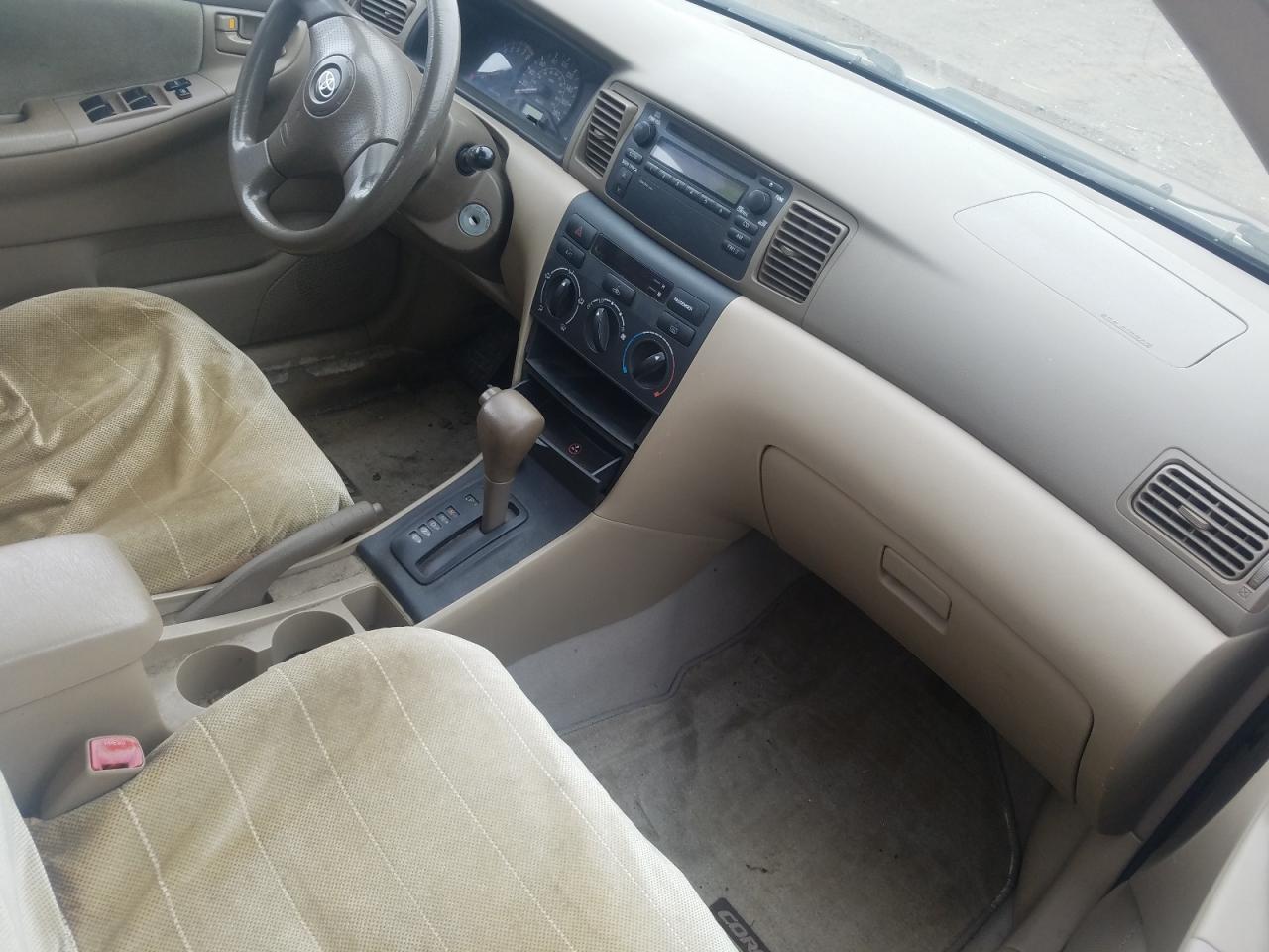 Photo 5 from auction – 2004 TOYOTA COROLLA CE with VIN 2T1BR32E04C809650