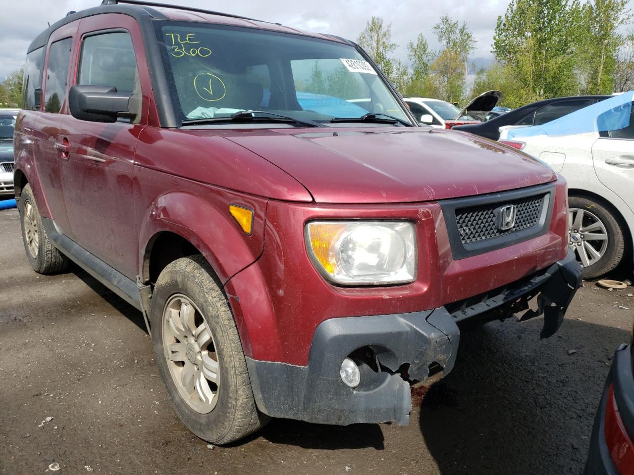 Photo 9 from auction – 2006 HONDA ELEMENT EX with VIN 5J6YH28796L024209