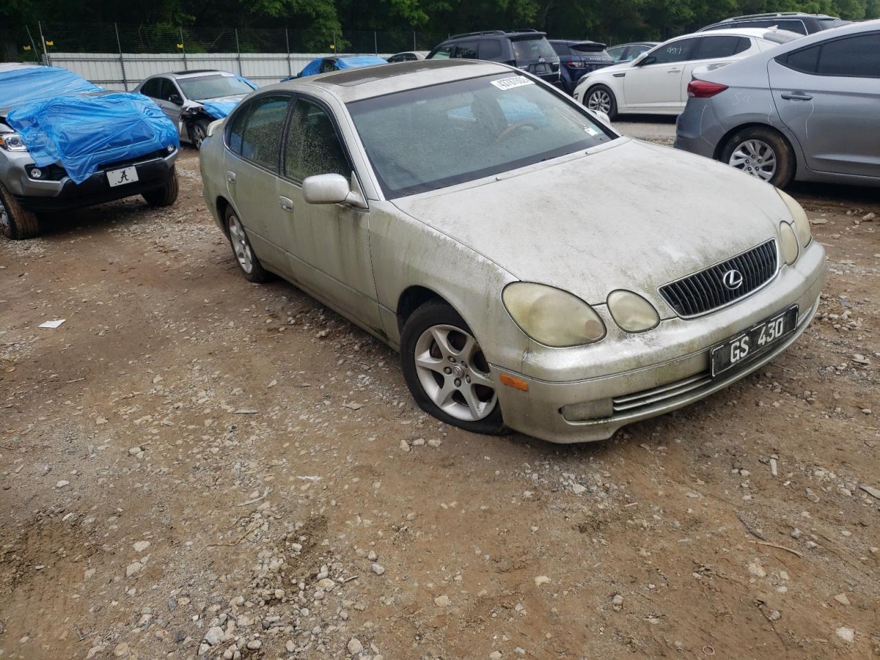 LEXUS GS 430 2003 with VIN JT8BL69S630014043 - Photo from auction
