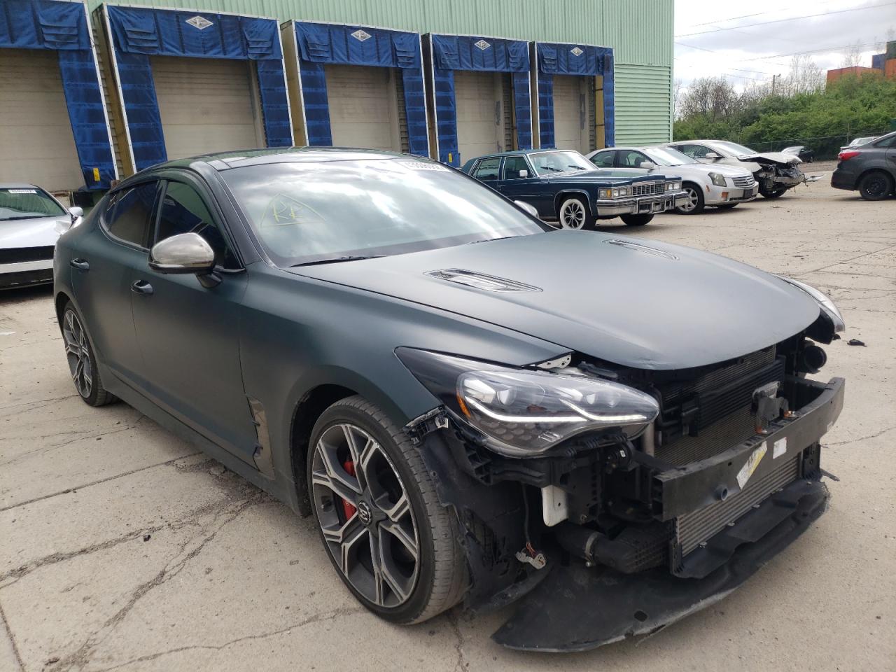 KIA STINGER GT 2019 with VIN KNAE55LC2K6060014 - Photo from auction