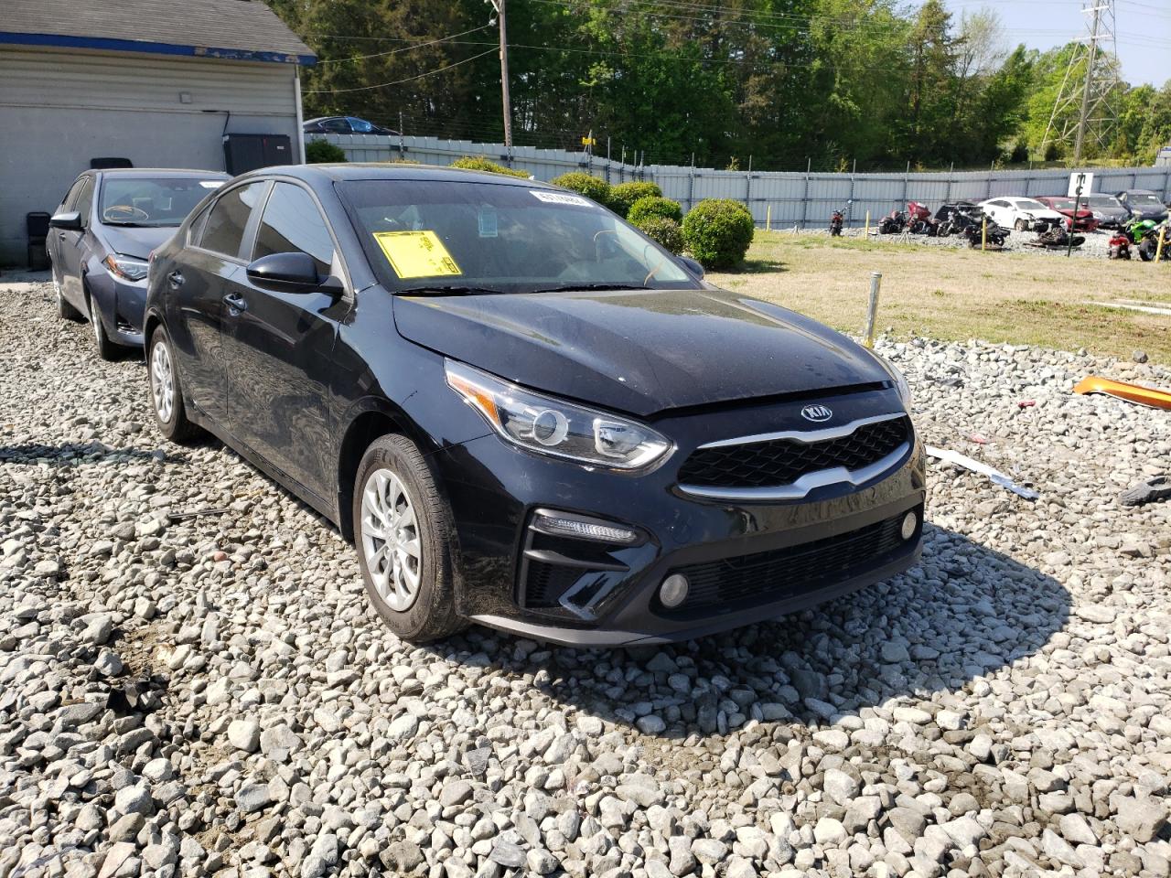 KIA FORTE FE 2021 with VIN 3KPF24AD7ME276010 - Photo from auction