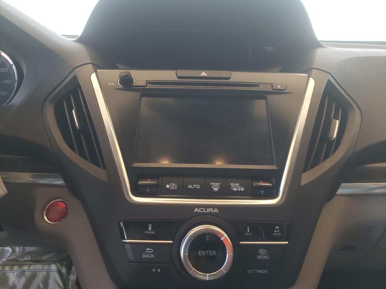 Photo 9 from auction – 2017 ACURA MDX with VIN 5FRYD4H32HB018959