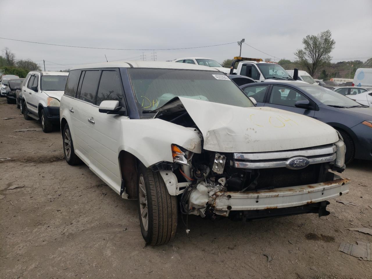 FORD FLEX SEL 2010 with VIN 2FMGK5CC1ABA82120 - Photo from auction