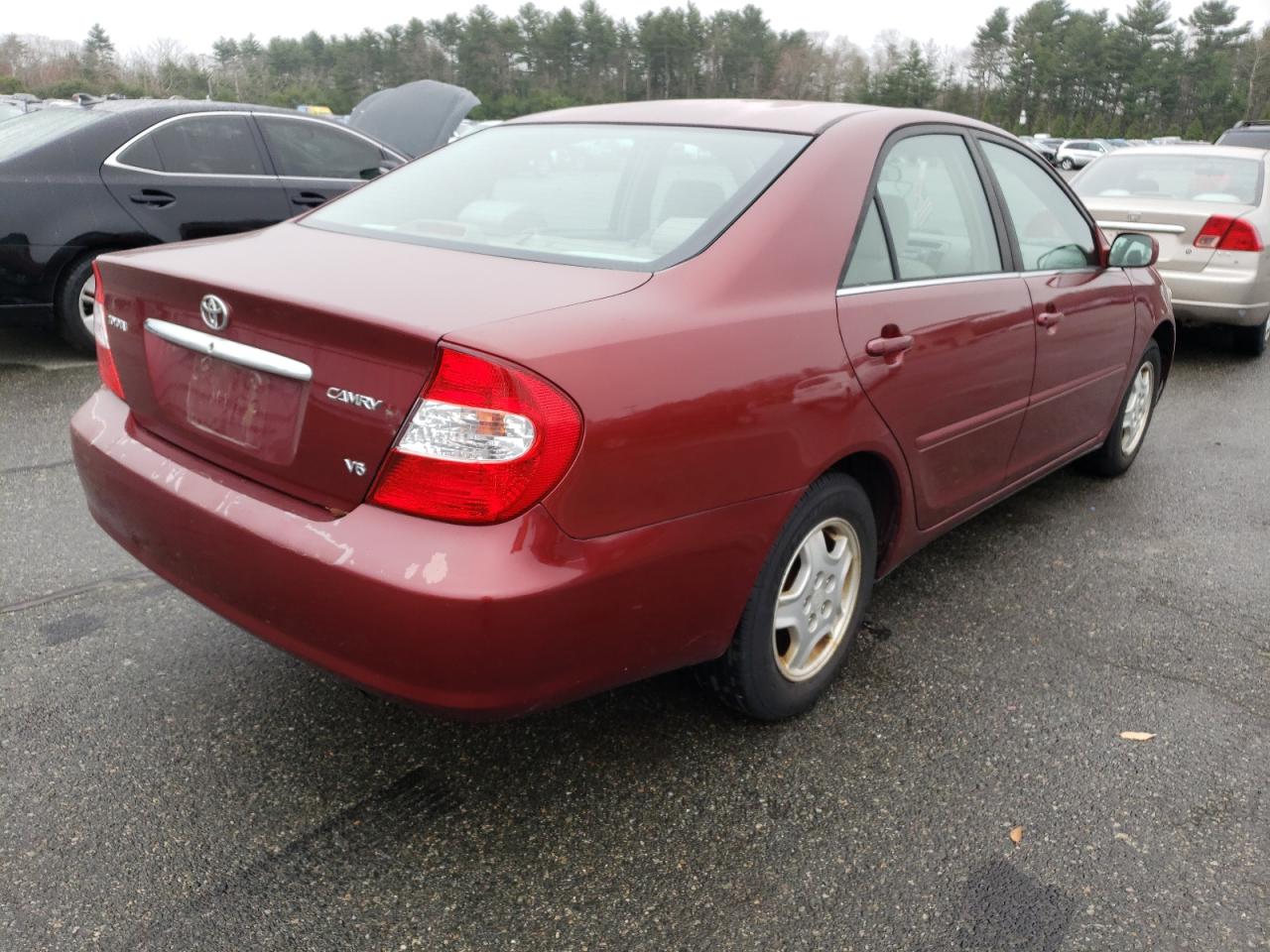 Photo 4 from auction – 2002 TOYOTA CAMRY LE with VIN 4T1BF32K12U021390