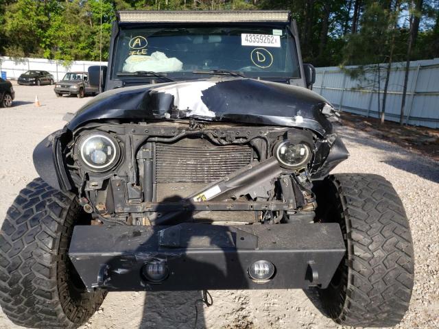 Photo 9 from auction – 2015 JEEP WRANGLER S with VIN 1C4AJWAG0FL766348