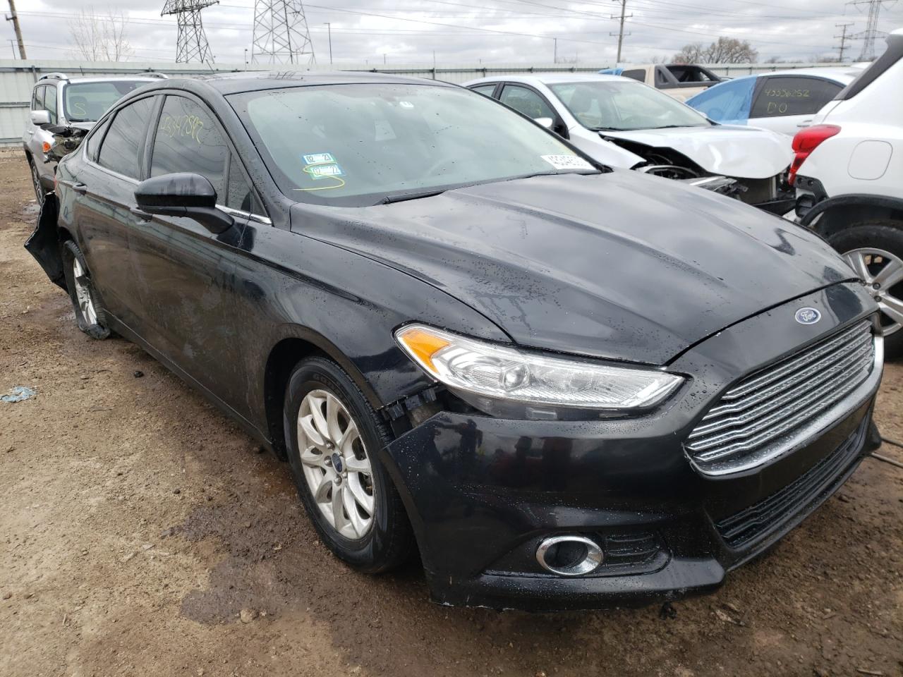 Photo 1 from auction – 2016 FORD FUSION S with VIN 3FA6P0G79GR255805