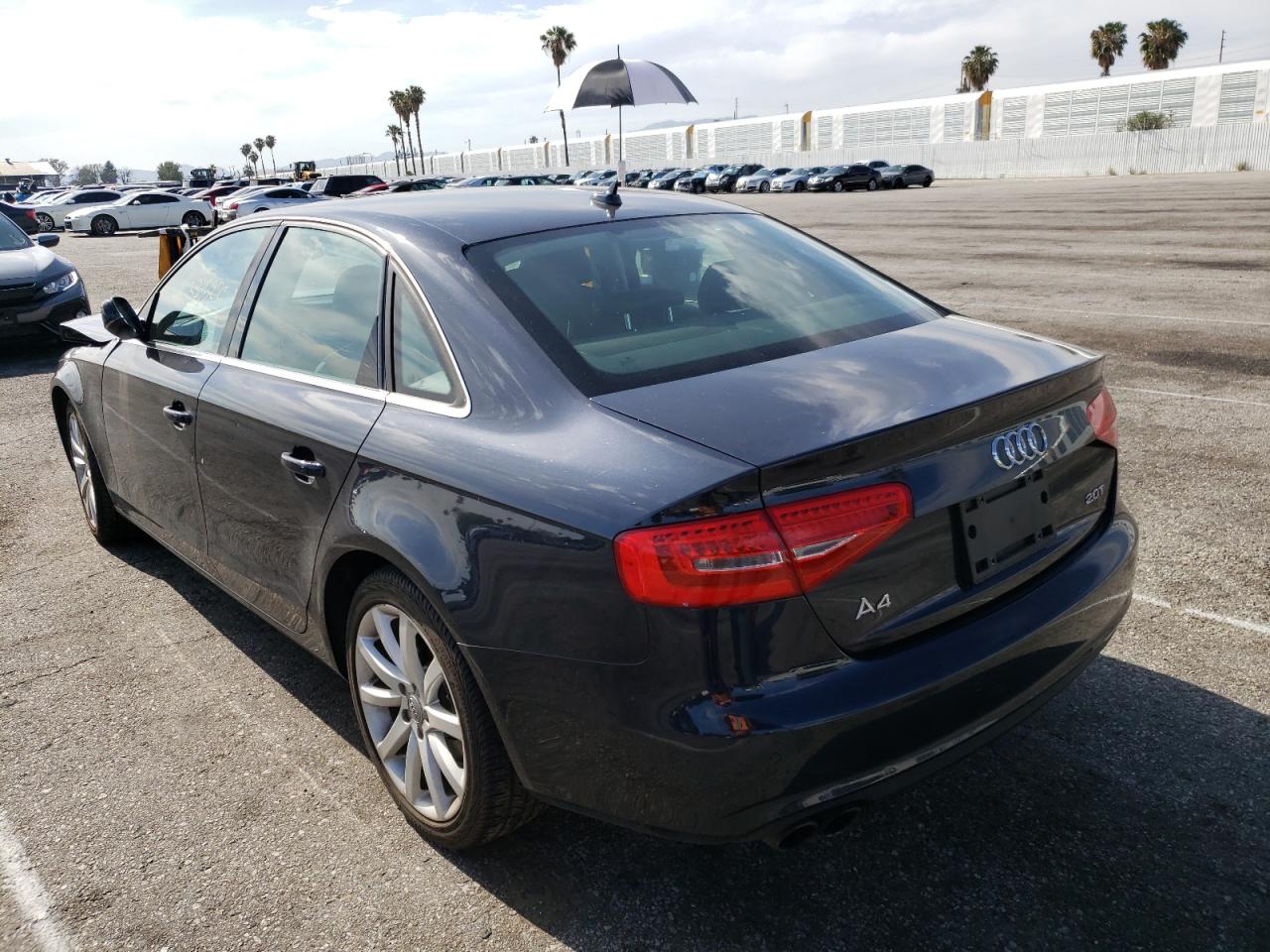 Photo 3 from auction – 2013 AUDI A4 PREMIUM with VIN WAUEFAFL7DA047793