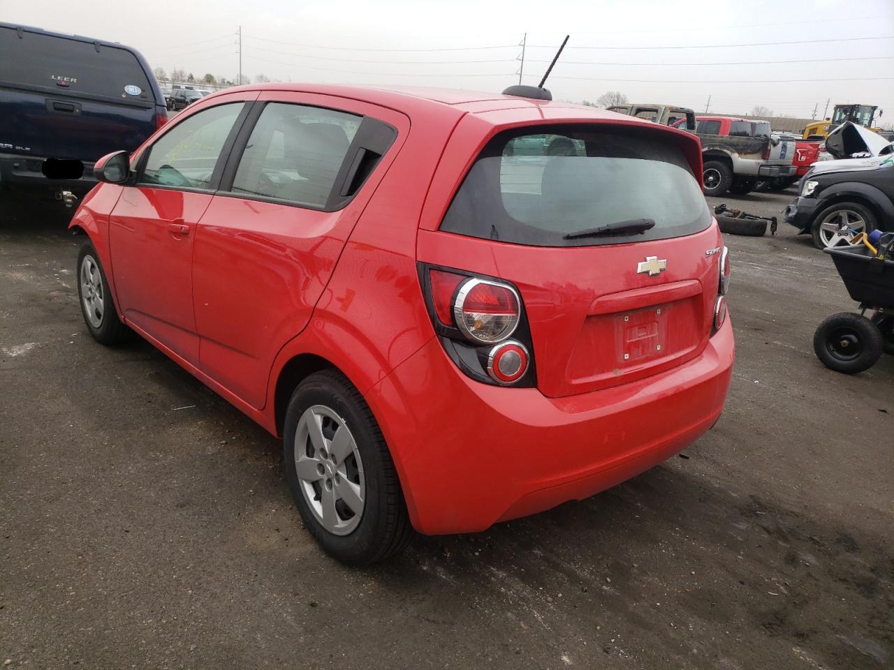 Photo 3 from auction – 2016 CHEVROLET SONIC LS with VIN 1G1JA6SH6G4111896