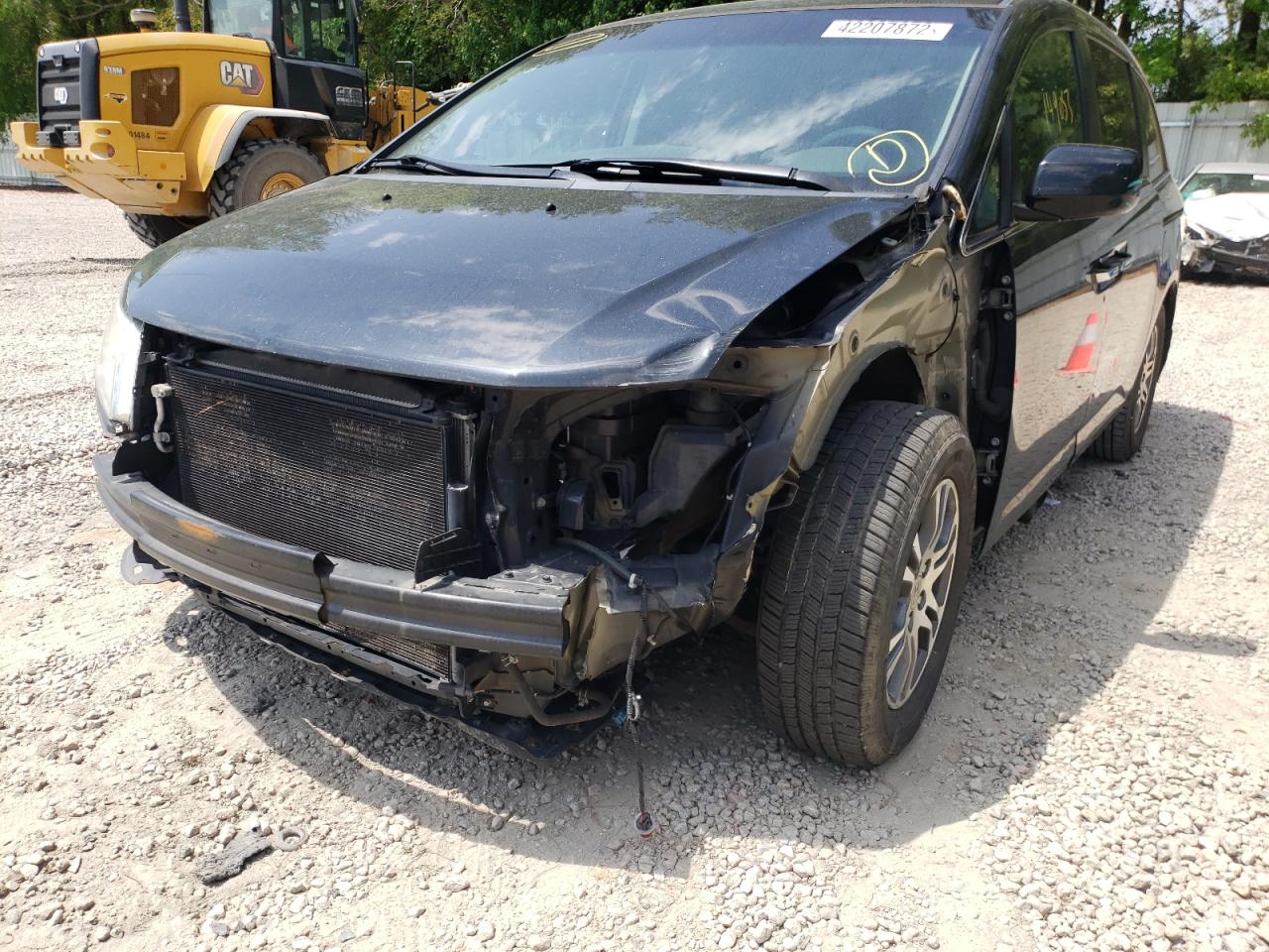 Photo 9 from auction – 2012 HONDA ODYSSEY EX with VIN 5FNRL5H40CB137383