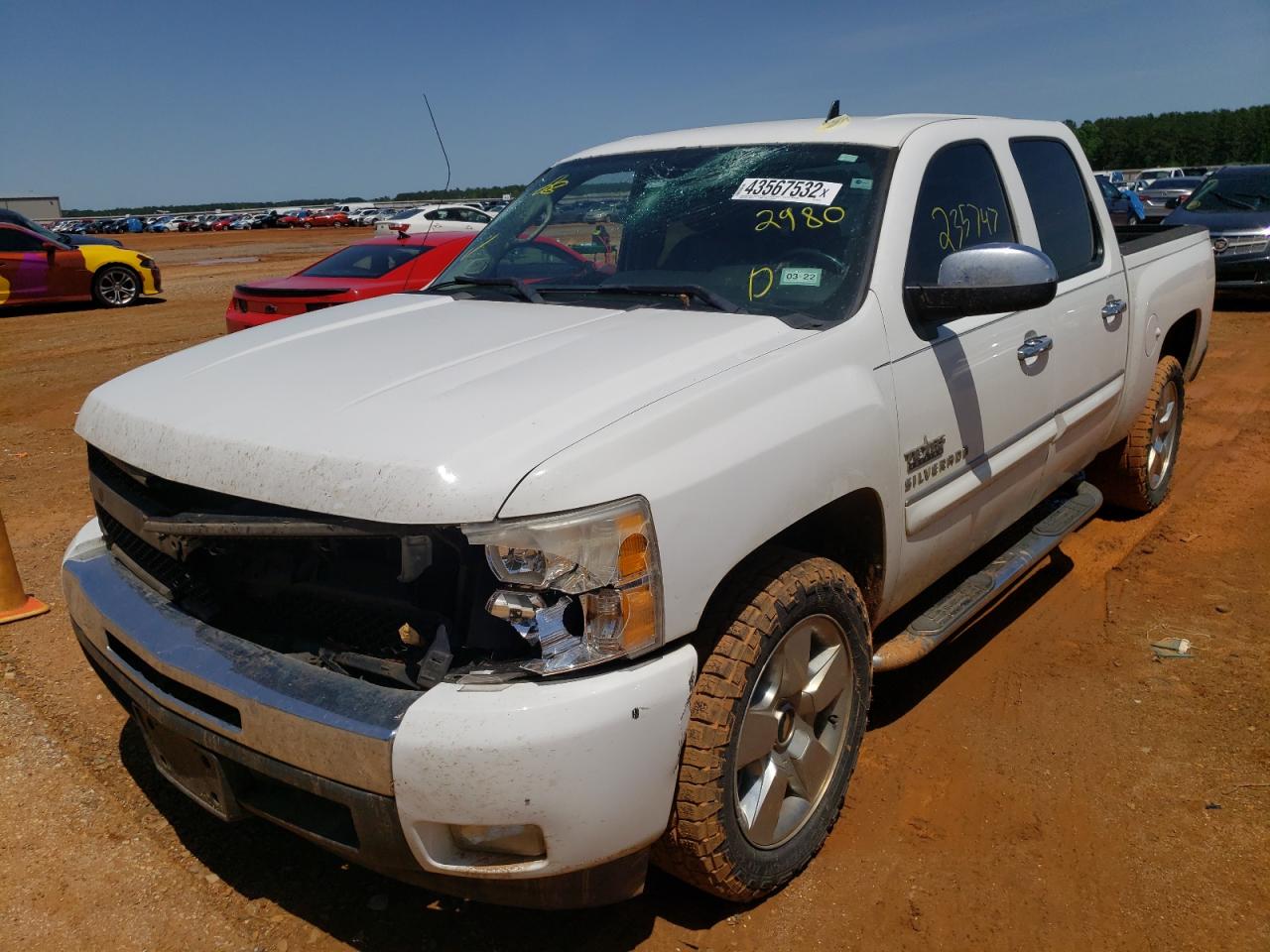Photo 2 from auction – 2010 CHEVROLET SILVERADO with VIN 3GCRCSE08AG262980