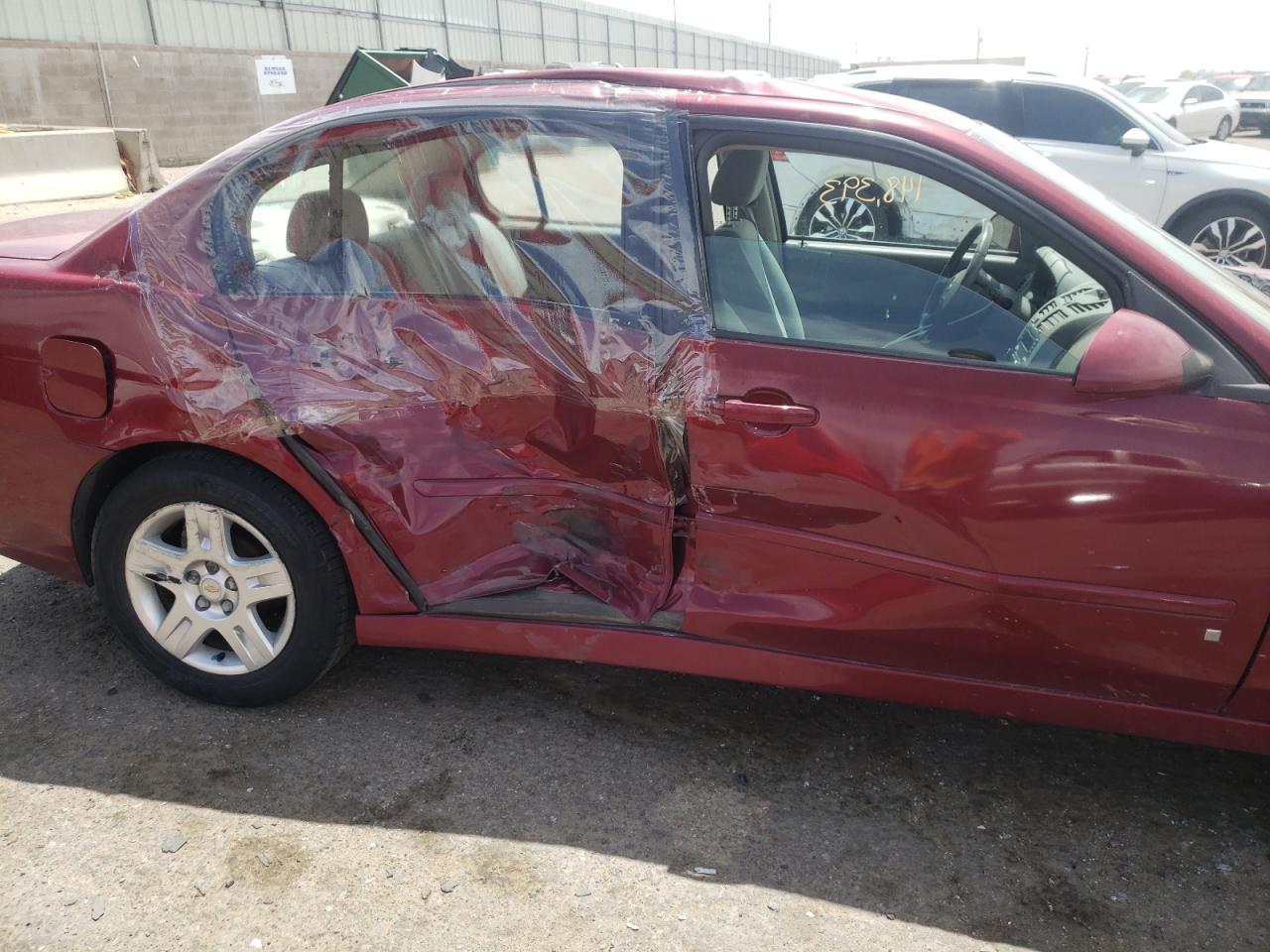 Photo 9 from auction – 2007 CHEVROLET MALIBU LT with VIN 1G1ZT58FX7F244162