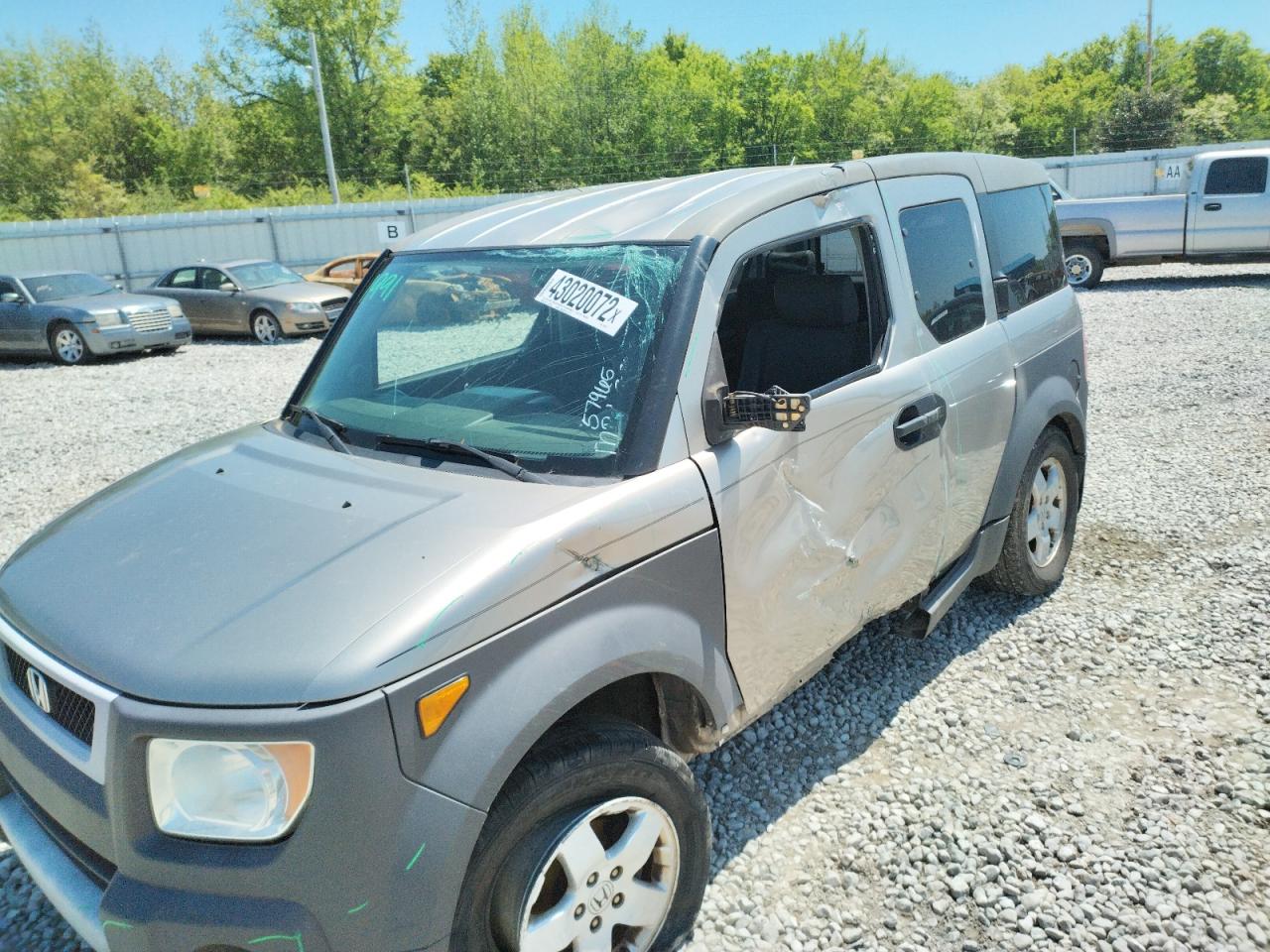 Photo 9 from auction – 2003 HONDA ELEMENT EX with VIN 5J6YH28563L044671