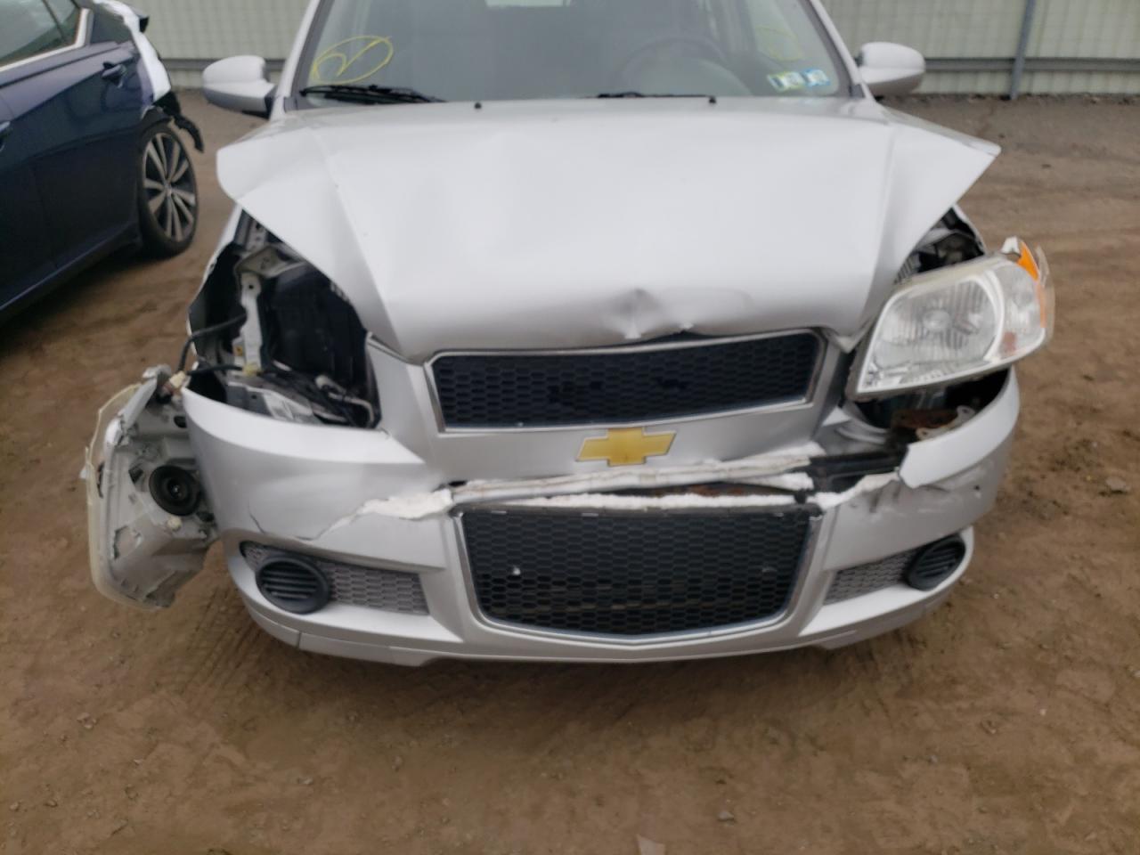 Photo 9 from auction – 2011 CHEVROLET AVEO LS with VIN KL1TD6DEXBB200022