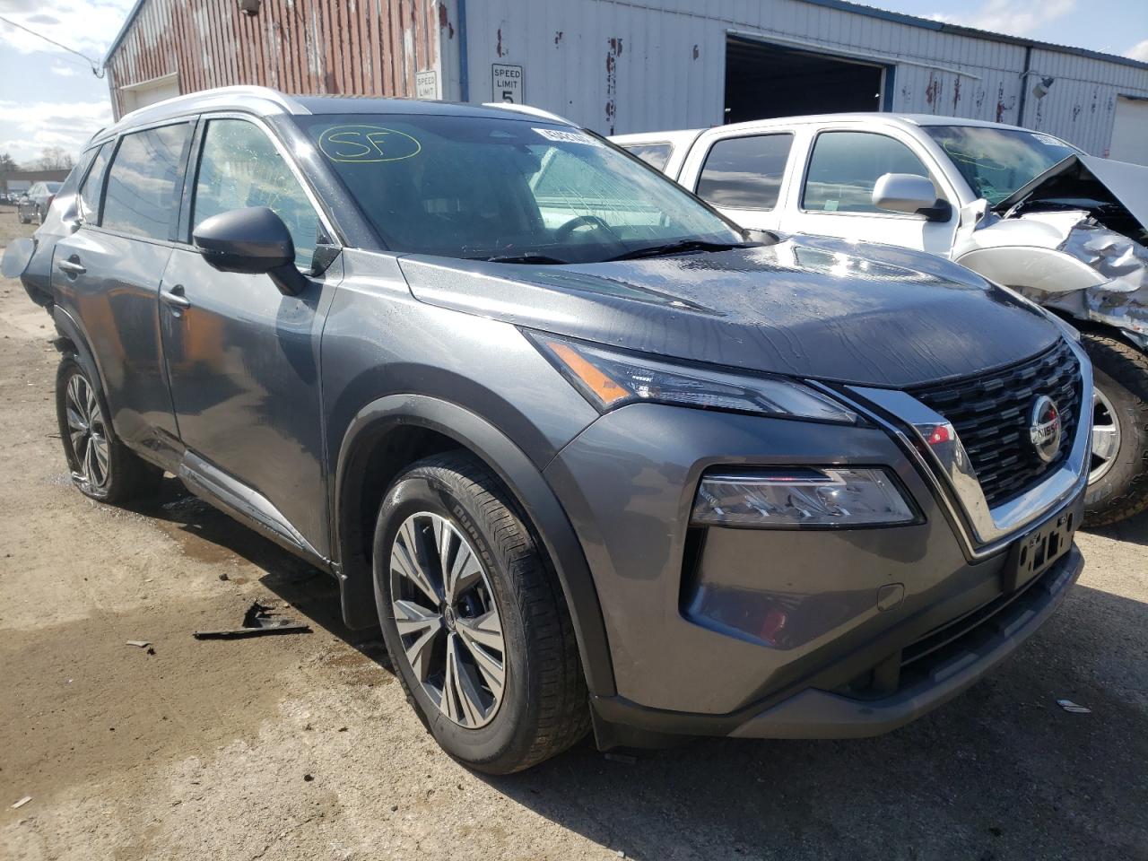 NISSAN ROGUE SV 2021 with VIN 5N1AT3BB6MC773115 - Photo from auction