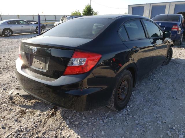 Photo 4 from auction – 2012 HONDA CIVIC LX with VIN 19XFB2F5XCE101142