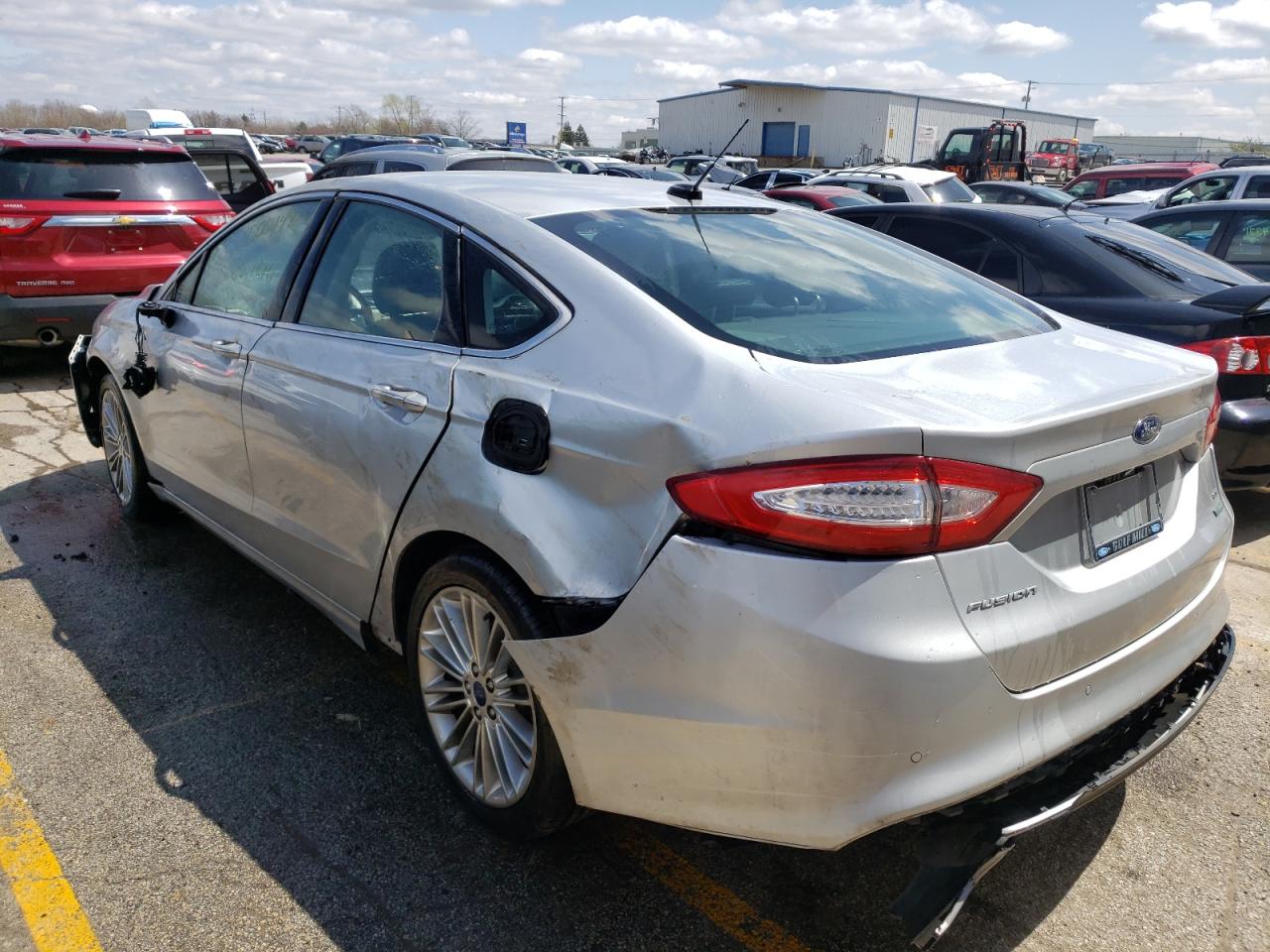 Photo 3 from auction – 2016 FORD FUSION SE with VIN 3FA6P0H95GR353794