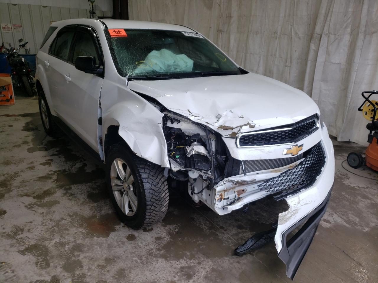 CHEVROLET EQUINOX LS 2011 with VIN 2CNFLCEC2B6374380 - Photo from auction