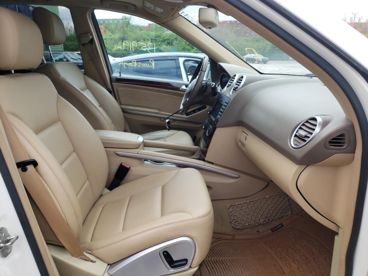 Photo 5 from auction – 2010 MERCEDES-BENZ ML 350 BLU with VIN 4JGBB2FB3AA540991