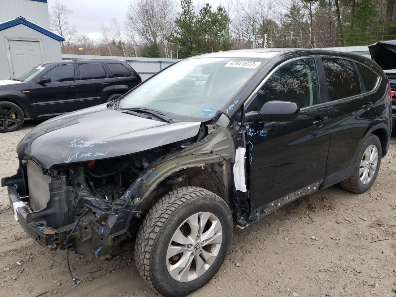 Photo 2 from auction – 2014 HONDA CR-V EX with VIN 2HKRM4H59EH612632