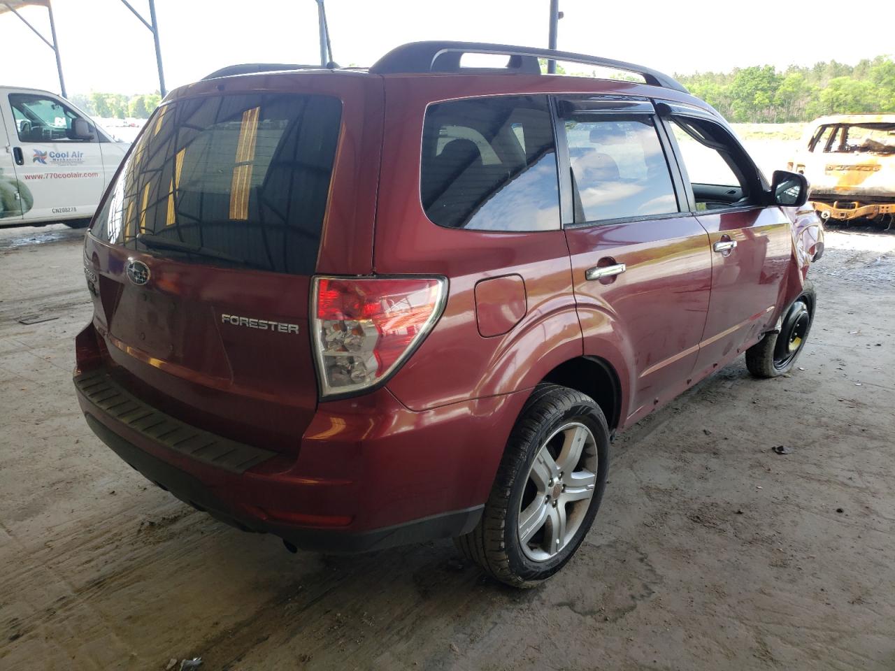 Photo 4 from auction – 2009 SUBARU FORESTER 2 with VIN JF2SH63639H749119