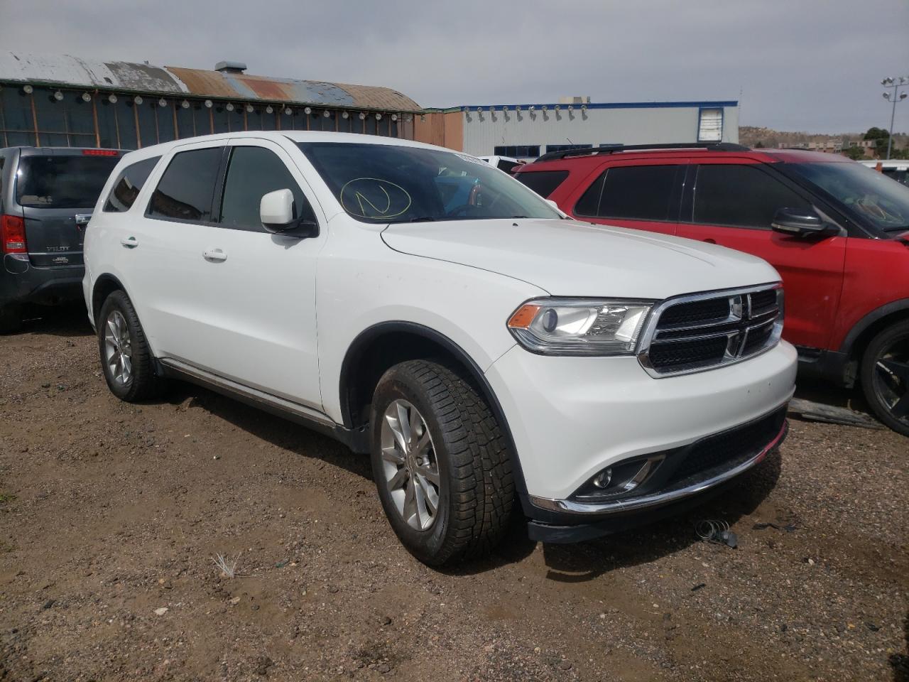 DODGE DURANGO SX 2018 with VIN 1C4RDJAG9JC278084 - Photo from auction