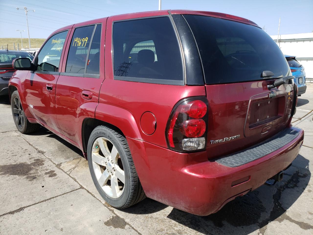 Photo 3 from auction – 2007 CHEVROLET TRAILBLAZE with VIN 1GNES13H572298137