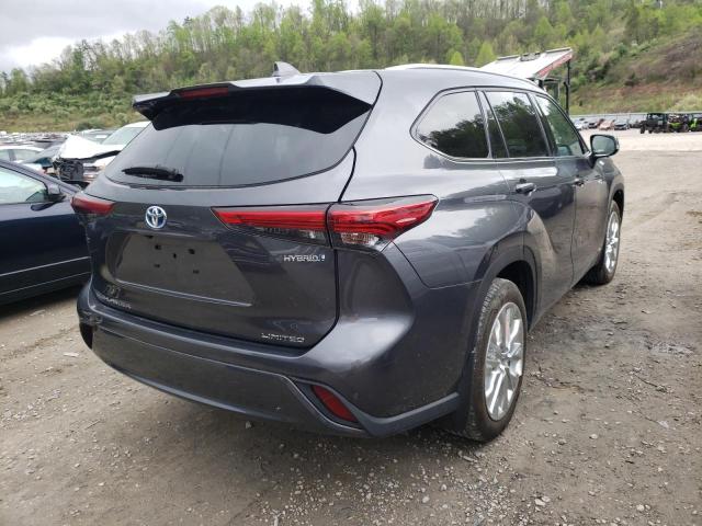 Photo 4 from auction – 2021 TOYOTA HIGHLANDER with VIN 5TDXBRCH8MS017100