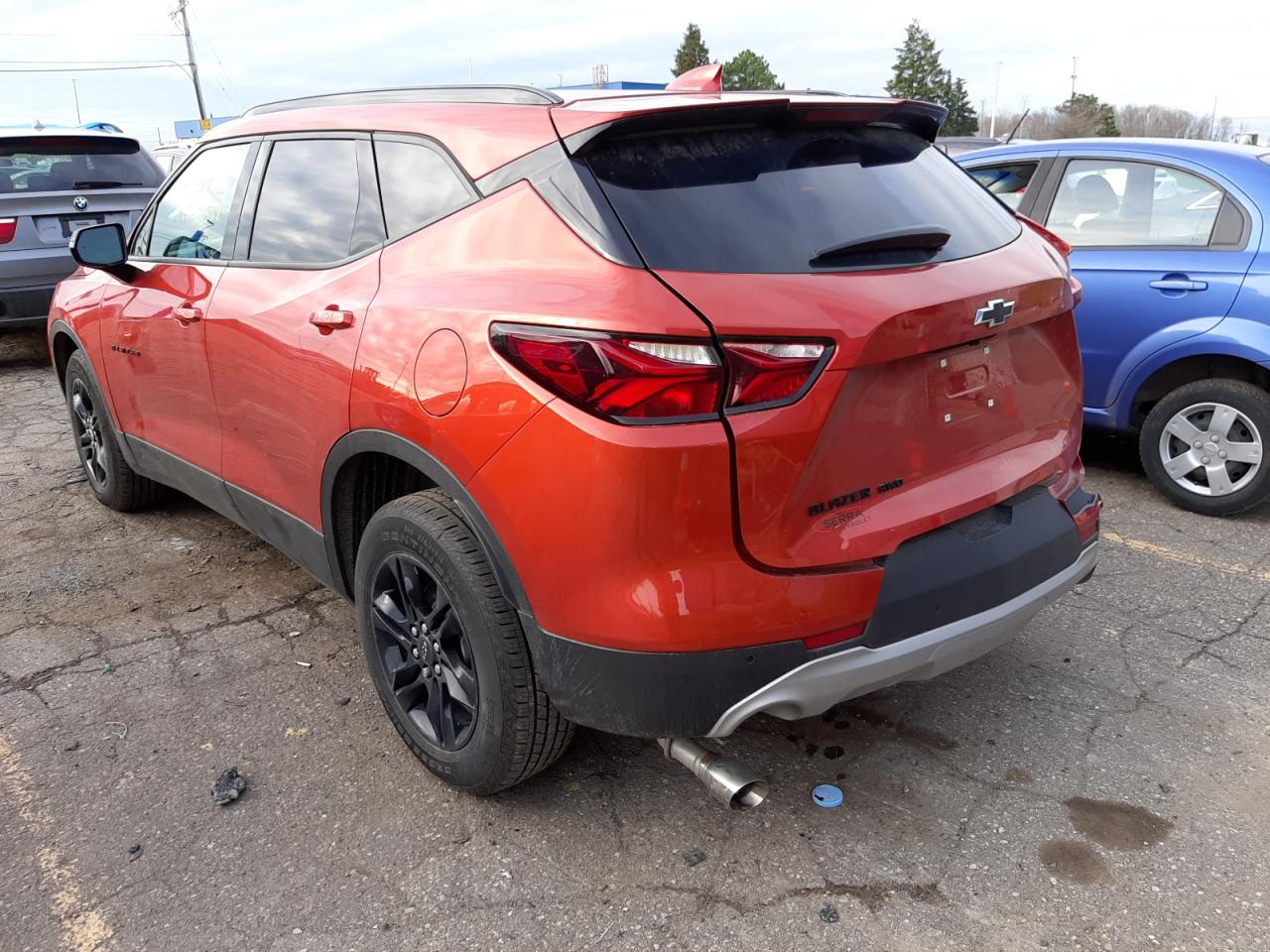 Photo 3 from auction – 2021 CHEVROLET BLAZER 2LT with VIN 3GNKBHRSXMS554819