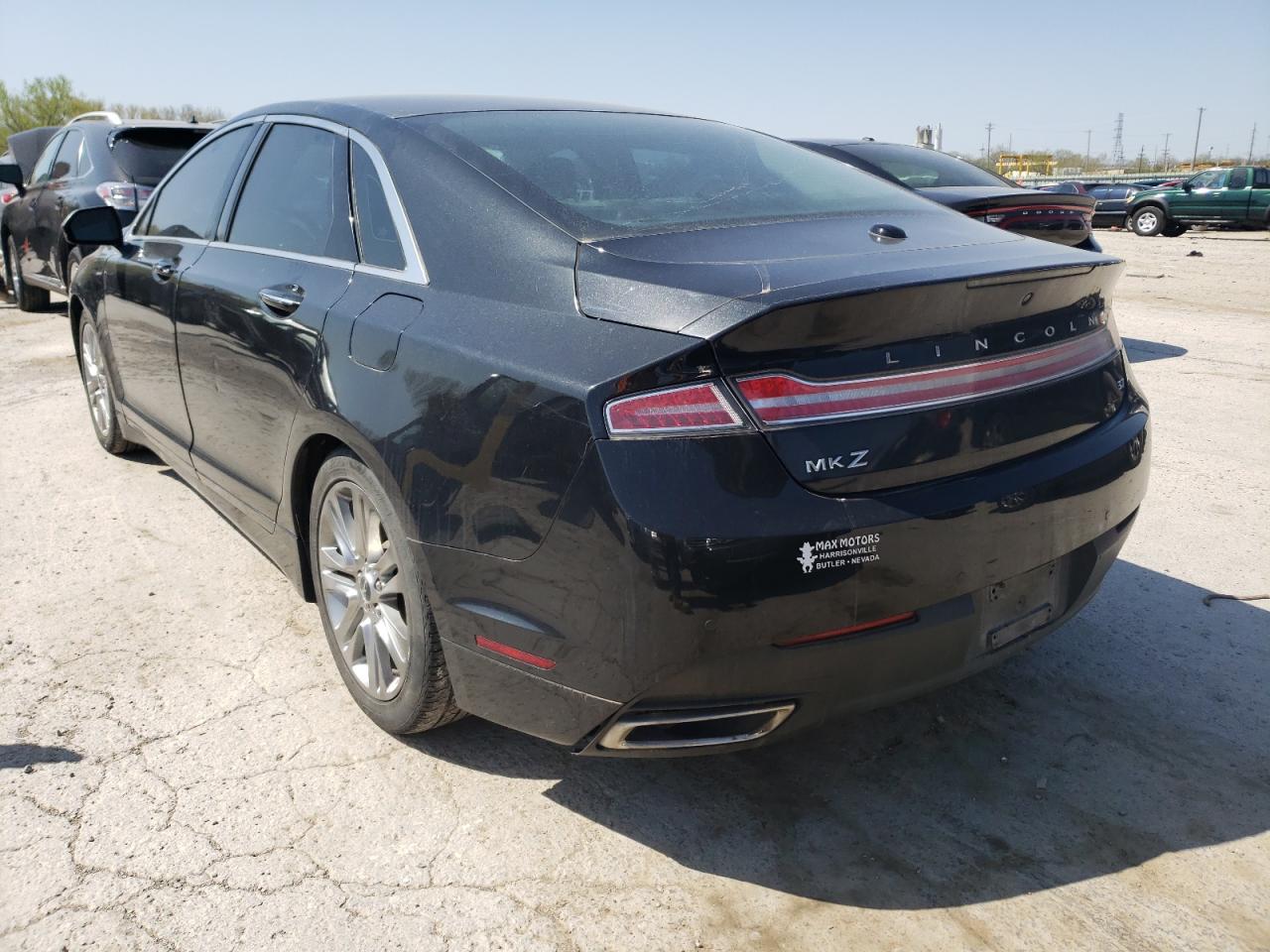 Photo 3 from auction – 2014 LINCOLN MKZ with VIN 3LN6L2GK0ER823468