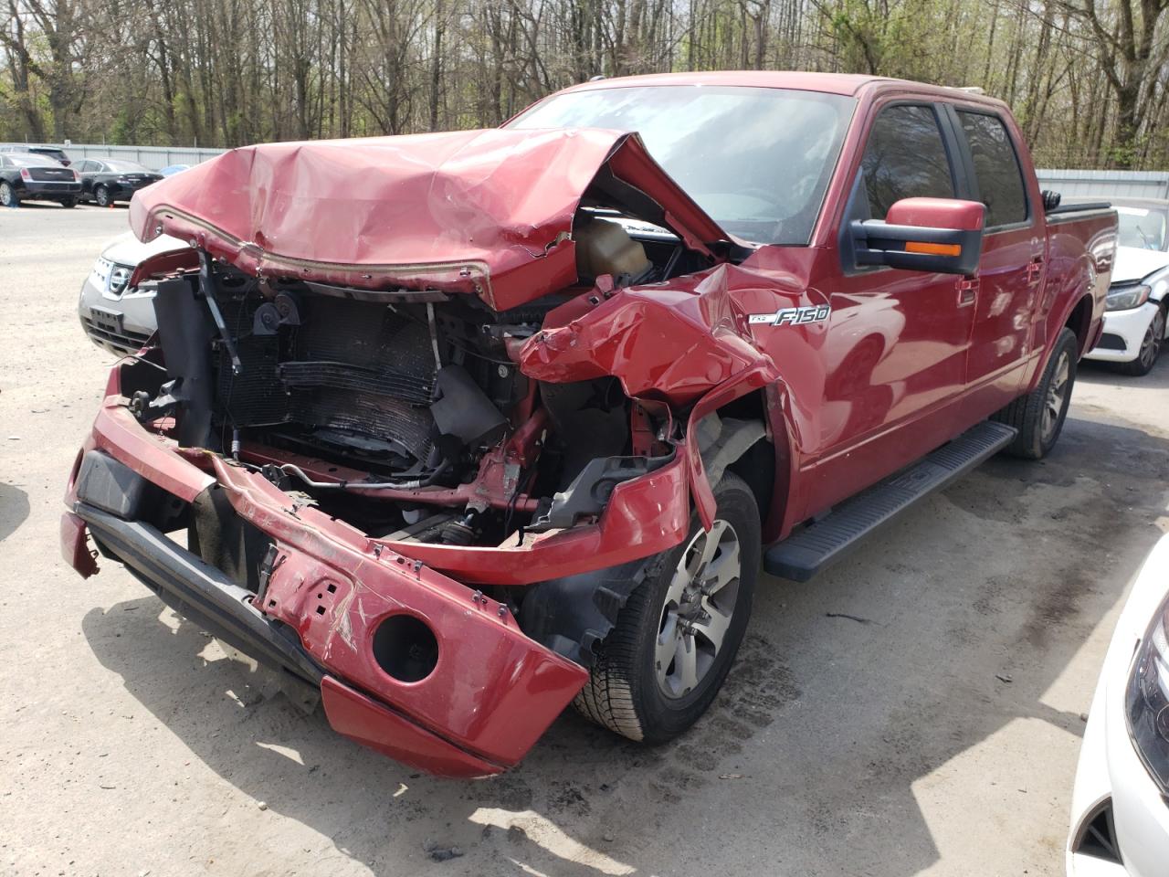 Photo 2 from auction – 2013 FORD F150 SUPER with VIN 1FTFW1CF1DFB95205
