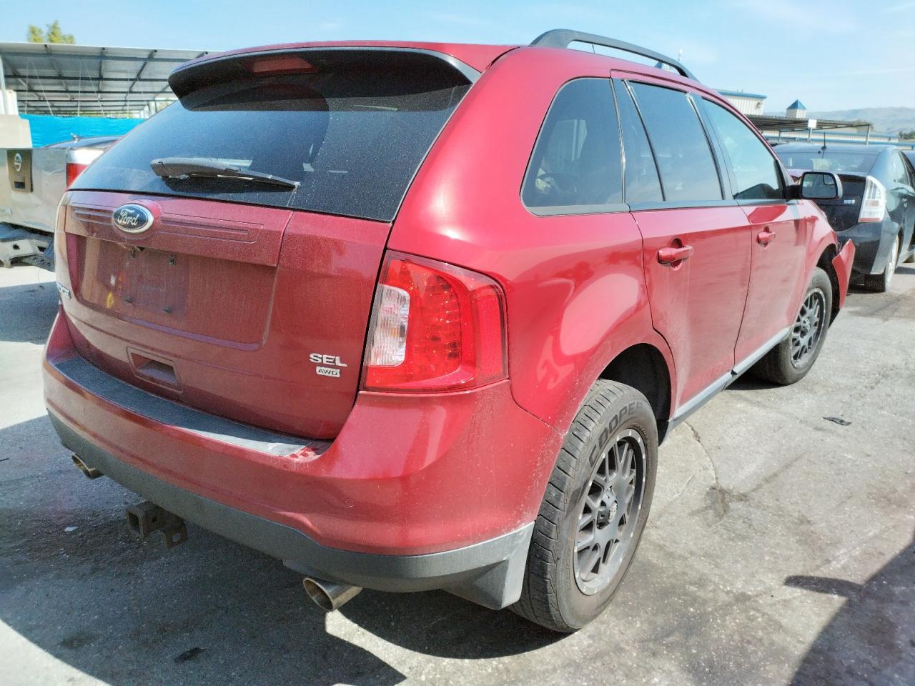 Photo 4 from auction – 2014 FORD EDGE SEL with VIN 2FMDK4JC1EBB82191