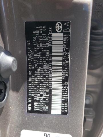 Photo 10 from auction – 2018 TOYOTA COROLLA L with VIN 5YFBURHEXJP741944
