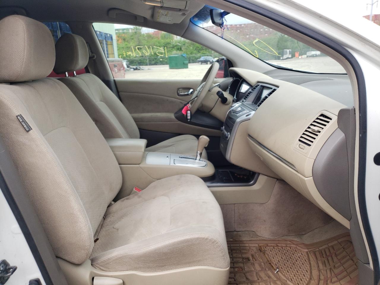 Photo 5 from auction – 2011 NISSAN MURANO S with VIN JN8AZ1MW7BW157771