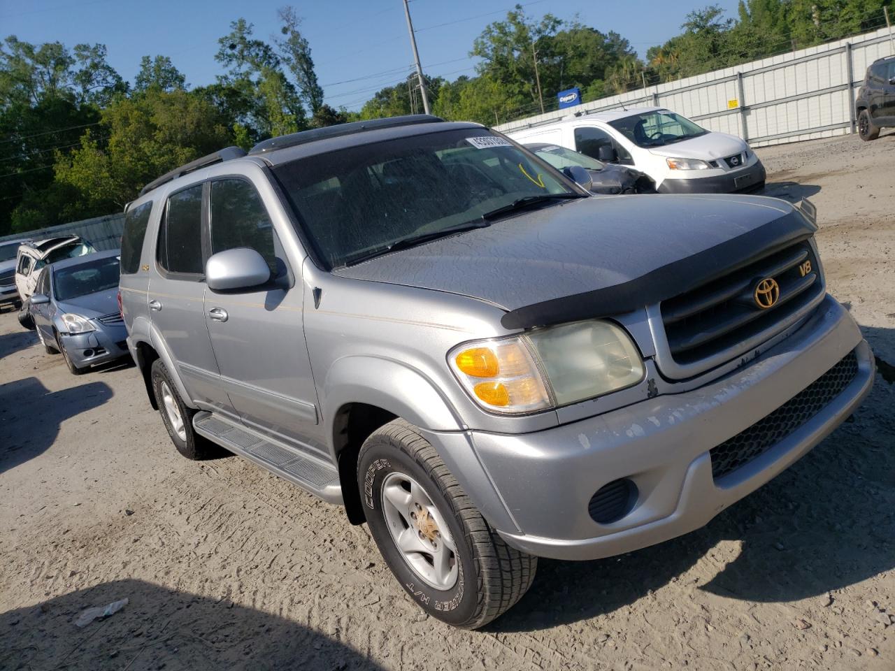 TOYOTA SEQUOIA SR 2001 with VIN 5TDZT34A11S048804 - Photo from auction