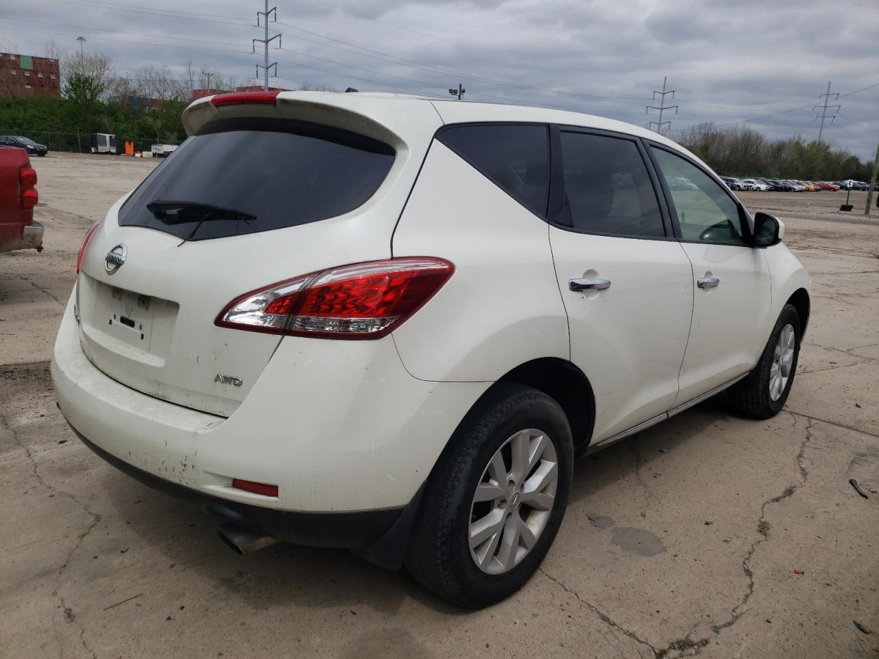 Photo 4 from auction – 2011 NISSAN MURANO S with VIN JN8AZ1MW7BW157771